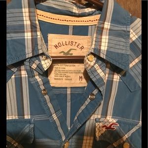 Hollister Mens Button Up